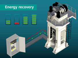 E°Darc DCB Energiespeicher für Umrichter mit bis zu 250 kW.