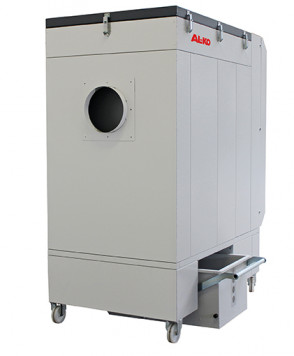 Der mobile Schweißrauchfilter AL-KO CLEAN UNIT F befreit die Luft von gefährlichen Schadstoffen wie Schweißrauchen oder Gasen und sammelt die abgereinigten Stäube in einem Behälter. / © AL-KO
