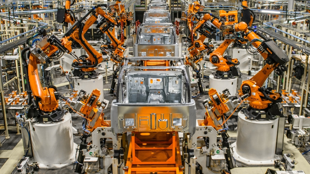 Eine Million Roboter arbeiten in der AutoIndustrie weltweit Home of
