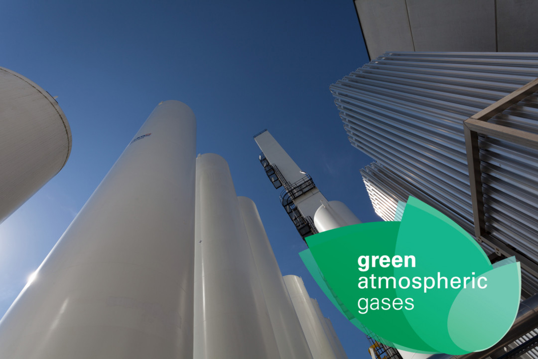 Tyczka bietet Stickstoff, Sauerstoff und Argon für Tankanlagen ab sofort auch als „Green Atmospheric Gases“ an. - © Tyczka GmbH