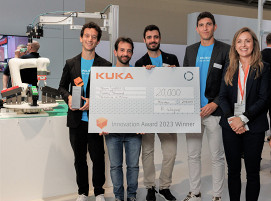 Team JARVIS: Gewinner des KUKA Innovation Award 2023.