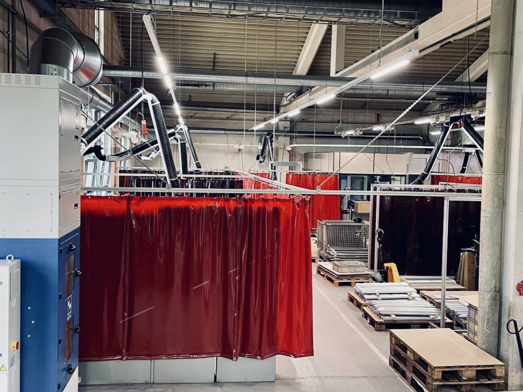 FilterCube-Schweissbereich