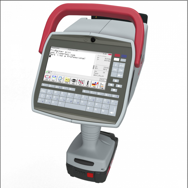 FlyMarker mini 6530 4,3“ touch mit Touch-Bedienoberfläche und großem 4,3“ Display