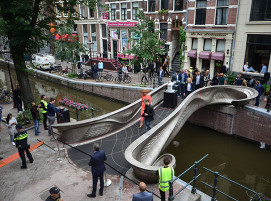 MX3D Bridge in Amsterdam