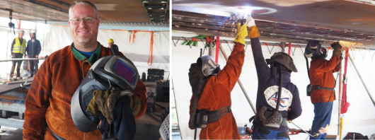 2023-10 Olympiabrücke-Schweisser