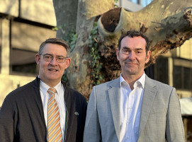 Neues Führungsduo am Ruder: Markus Killer (l.) und Dr. Klaus Ockenfeld leiten seit November 2023 die Geschicke des Kupferverbandes.