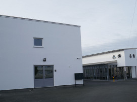 Der neue Firmensitz der Evosys Laser GmbH