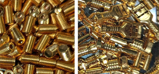 Schuettgut mit Legierung