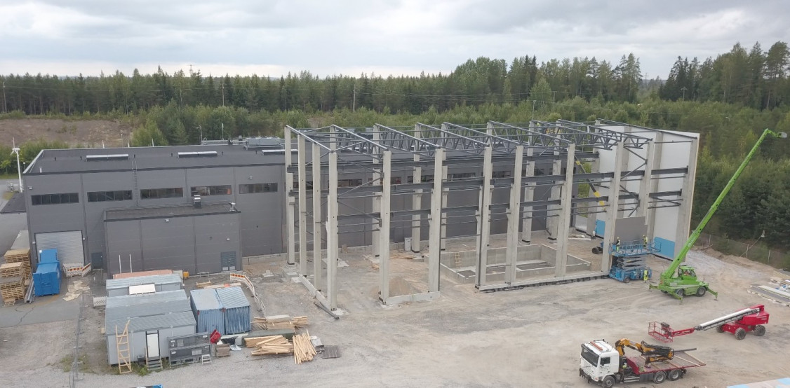 Die Fertigstellung des neuen Large Drive-Test-Centers in Lappeenranta ist für Frühjahr 2020 geplant. - © Yaskawa Environmental Energy/The Siwtch