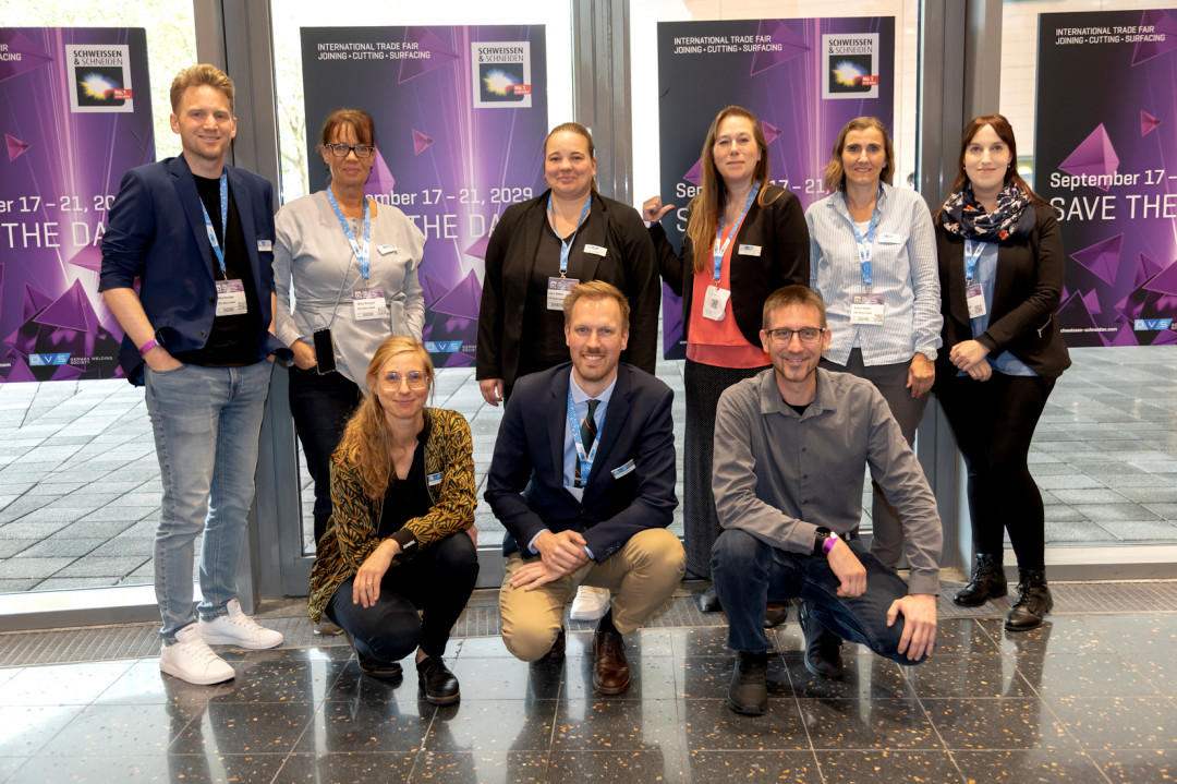 Das Team verabschiedet sich