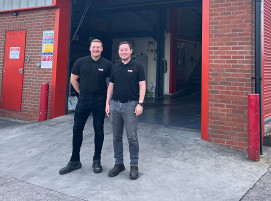 Ed Roe and Steve Baldwin at PTS Group cropped