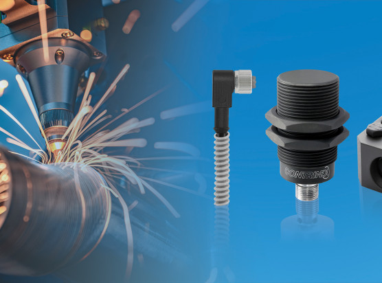 Weld-immune sensors from Contrinex are unaffected by welding spatter and magnetic fields.