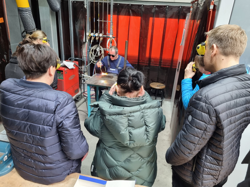 Vorführung Gasschweißen © SLV Halle GmbH 2025