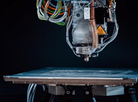 SEAMHex 3D-Drucker erweitert die additive Fertigung am Fraunhofer IWU.