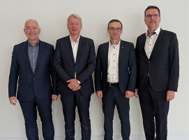 (v.l.n.r) Klaus Bauer, Peter Liggesmeyer, Björn Sautter, Rainer Stark