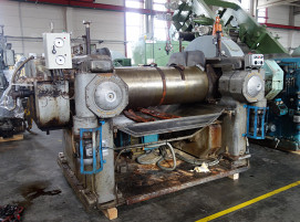 Ein Walzwerk vor der Modernisierung: Ausfallzeiten, CO2-Ausstoß sowie Energie- und Wartungsaufwand sind hoch.