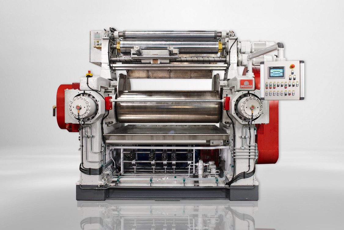 Ein Walzwerk nach der Überholung durch Deguma: Mit dem Deguma efficiency Konzept werden Sicherheit, Energieeffizienz und Langlebigkeit deutlich gesteigert. - © Deguma