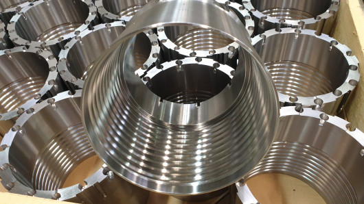 Bauteile von Sysbohr sind mit robusten Rundgewinde versehen, um auch unter den Bedingungen auf einer Baustelle eine problemlose Montage zu ermöglichen. / © Ingersoll Werkzeuge GmbH