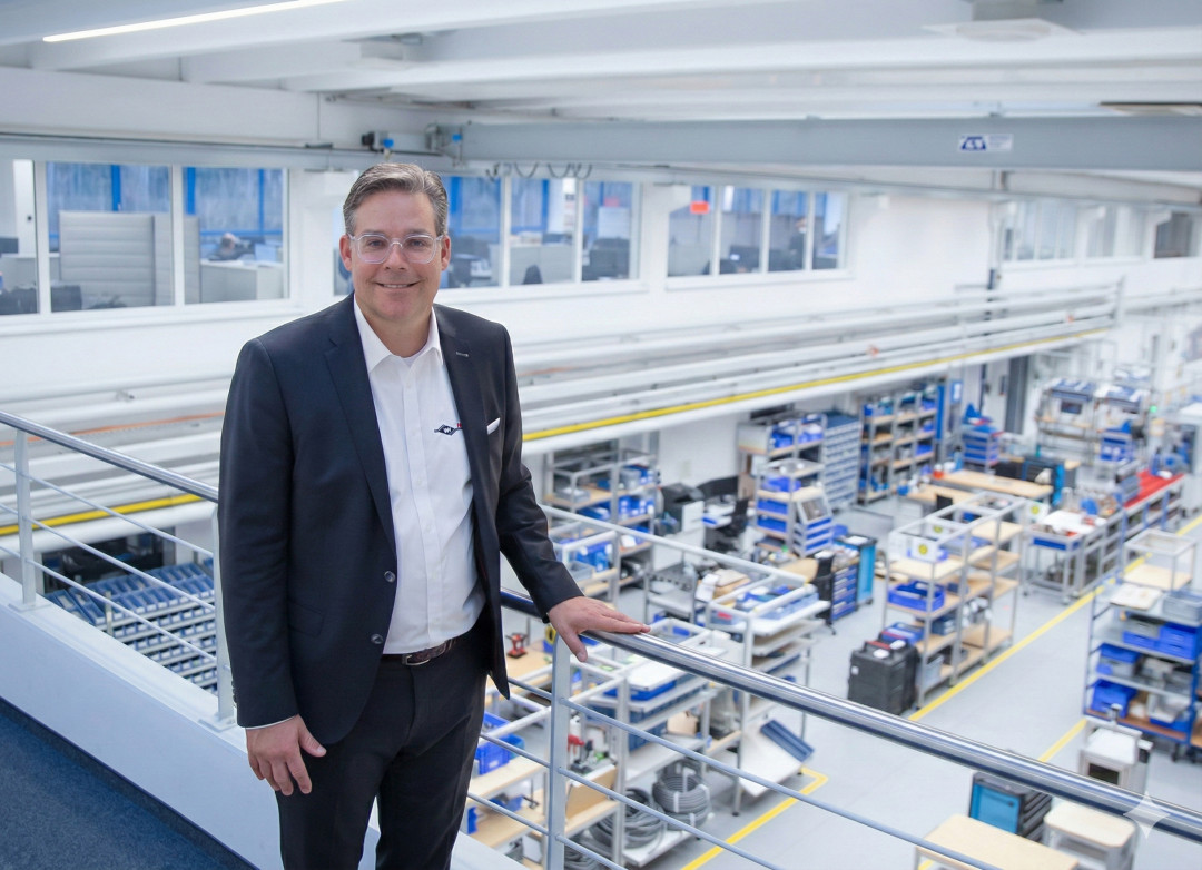 Als neuer Chief Operating Officer bei Herrmann Ultraschall fokussiert sich Jörg Zech zu Beginn vor allem auf den Produktionsstandort am Stammsitz in Karlsbad. - © Herrmann Ultraschalltechnik GmbH & Co. KG