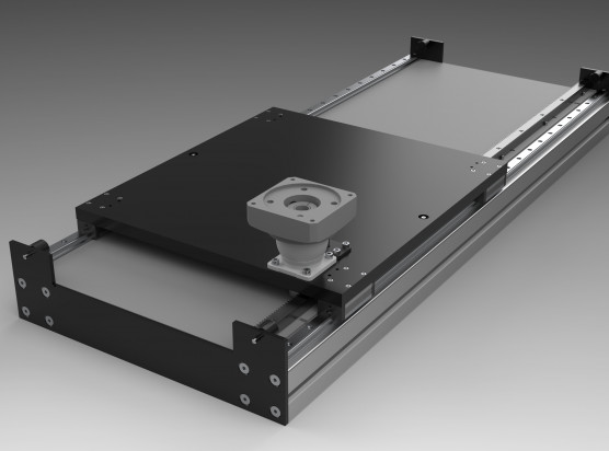 Die neue Aluminium-7.-Achse von Indunorm für Cobots und leichte Robotersysteme ist als Stand-alone-Lösung in vier Baugrößen erhältlich und erweitert den Arbeitsbereich entlang einer linearen Verfahrachse.