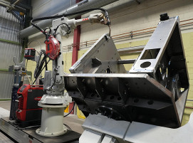 Müller Martini Manufacturing aus der Schweiz hat seinen Maschinenpark mit einer Robotik-Lösung von ABB erweitert, die mit bis zu neun Achsen automatisiert schweißt.