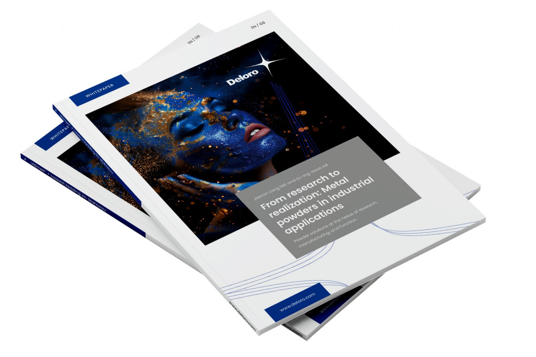 Das neue Whitepaper von Deloro zeigt praxisnahe Einblicke und macht deutlich, warum Partikelmorphologie, chemische Reinheit und Qualitätskontrolle entscheidend für zuverlässige Pulverlösungen sind. - © Deloro
