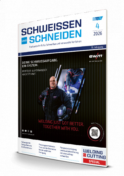 SCHWEISSEN UND SCHNEIDEN 4/2026 ist bald da!