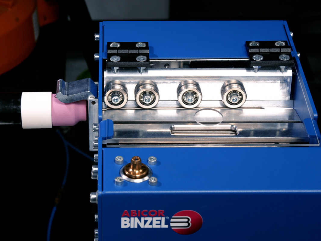 Automatisiert WIG-Elektrode wechseln - © Alexander Binzel Schweisstechnik GmbH & Co. KG
