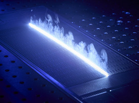 Beim Entschichten von Compound-Bipolarplatten gelingt es am Fraunhofer ILT bereits, das Leistungspotenzial des 1kW UKP-Lasers auszuschöpfen.