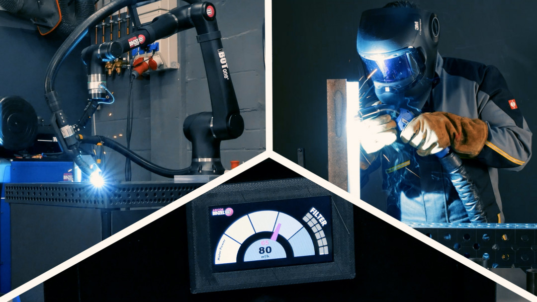xFume Commander schützt vor Rauchgasen - © Alexander Binzel Schweisstechnik GmbH & Co. KG