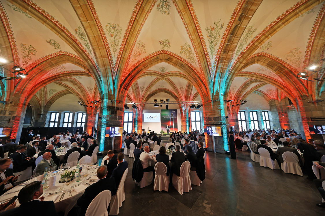 Preisverleihung im historischen Krönungssaal des Aachener Rathaus. - © Fraunhofer ILT, Andreas Steindl