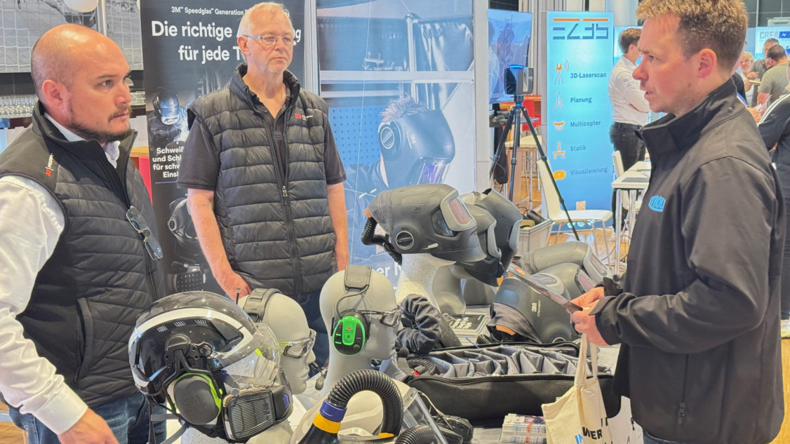 Auch Arbeitsschutz ist ein Thema auf der Messe. - © PSE Redaktionsservice GmbH
