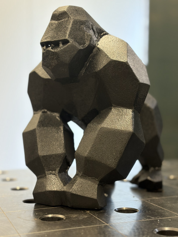 Jeder teilnehmende Azubi der Bildungsakademie Singen erhielt eine Figur im Kleinformat zum Mitnehmen. - © HWK KN / Anja d’Oleire-Oltmanns