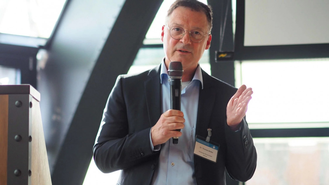 Dr.-Ing. Thomas Müller, Outokumpu Nirosta GmbH - © SLV Nord