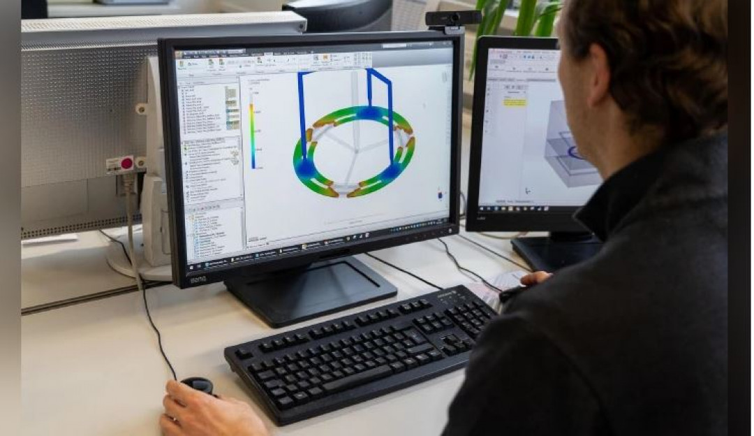 Example of a component simulation - ©  Luca Hoffmannbeck, SKZ