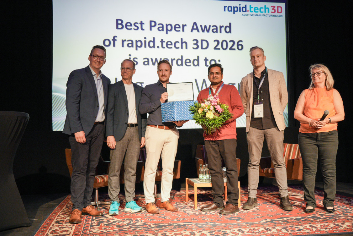 Gewinner Best Paper Award Dr. Jan Wegner von der Universität Duisburg-Essen - © Christian Seeling