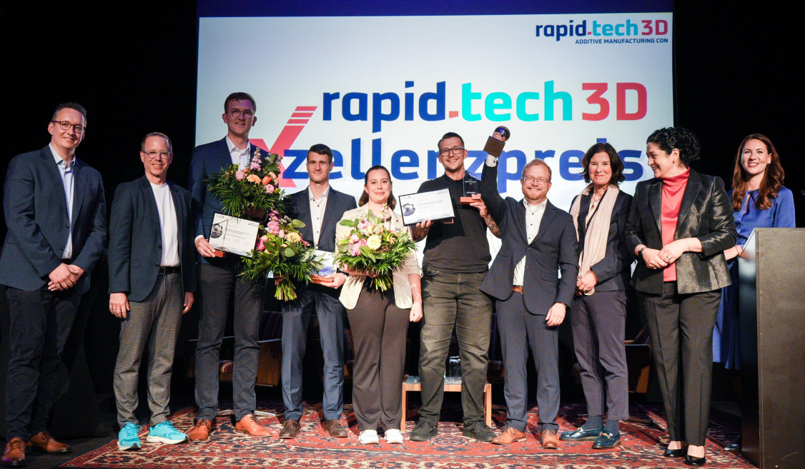 Finalisten des Exzellenzpreises rapid.tech 3D - © Christian Seeling
