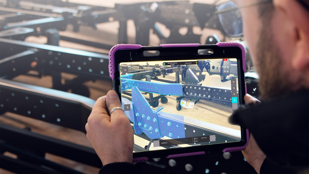 Softwarelösung „Twyn“ im Industrieeinsatz - © Visometry