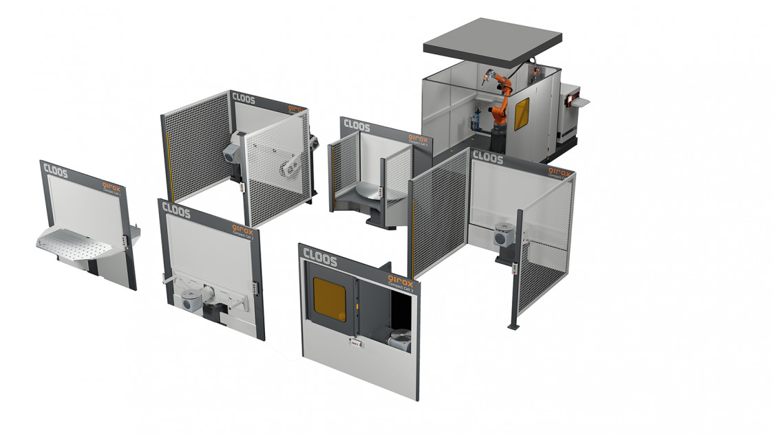 Die Qirox-Kompaktzellen sind modular aufgebaut  sind modular aufgebaut, was individuelle Erweiterungen und Nachrüstungen ermöglicht. - © Carl Cloos Schweißtechnik GmbH