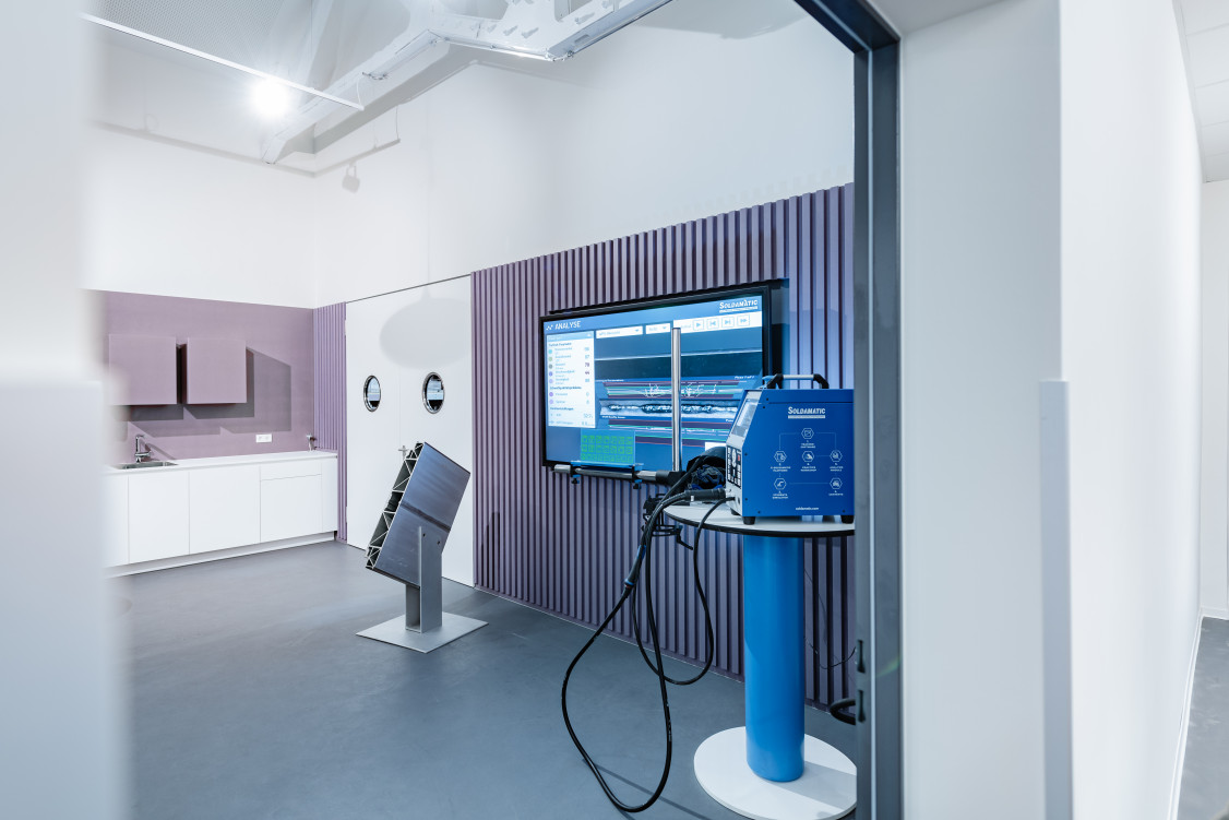 Mit dem Schweißsimulator lassen sich reale Arbeitsabläufe virtuell trainieren. - © Air Liquide