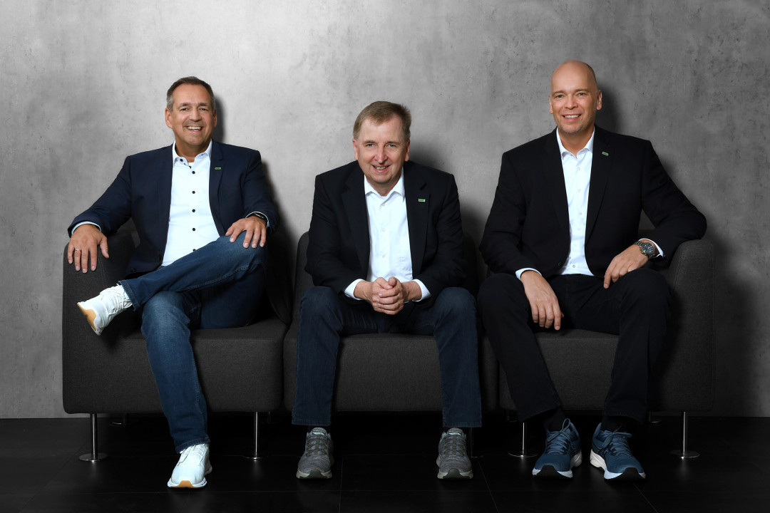 Die Nordwest-Vorstände v. l. n. r. : Michael Rolf, Jörg Simon, Thorsten Sega - © Nordwest Handel AG
