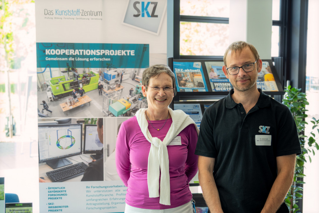 Dr. Benedikte Hatz and Dr. Johann Erath have published a new white paper to assist with the application process for publicly funded research projects. - © SKZ - The Plastics Centre