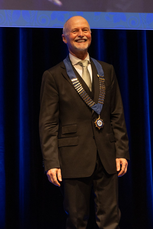 Stephan Egerland, Präsident des International Institute of Welding (IIW) - © Fronius International GmbH