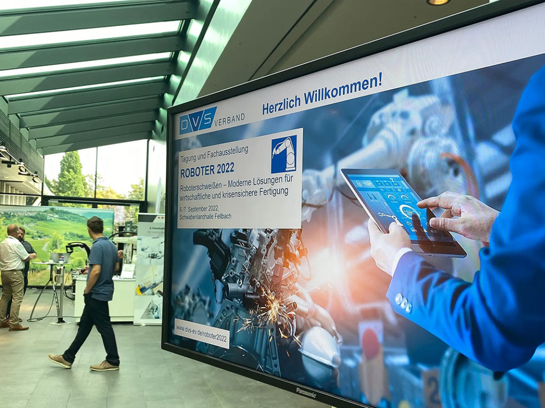 Impression von der Veranstaltung ROBOTER 2022 - © DVS