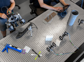 Am SKZ werden verschiedene zerstörungsfreie Prüfverfahren für Kunststoffe erforscht und in Zusammenarbeit mit Industriepartnern für die industrielle Anwendung weiterentwickelt.