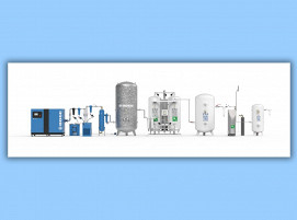 Integrated in the LaserPack, the combination of a PN series nitrogen generator and the H₂CAT hydrogen catalytic converter provides high-purity nitrogen using ambient air.