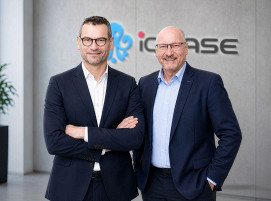 Rüdiger Brockmann und Richard Steinbrecht, Geschäftsführer der iQLASE GmbH
