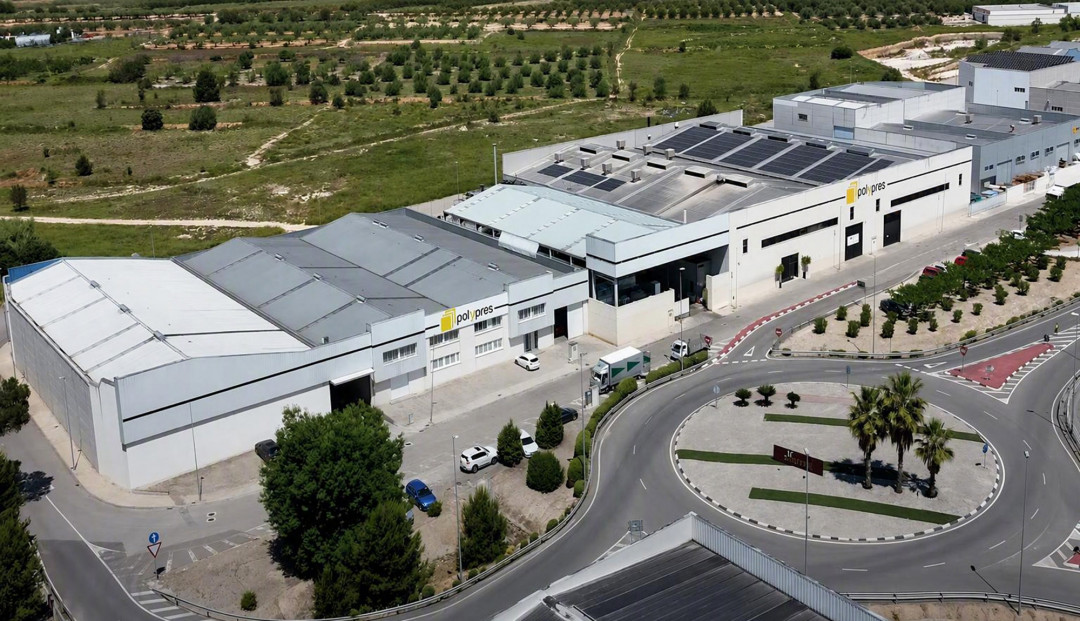 The Polypres Mediterráneo S.L. site in Spain: Through the acquisition, Röchling Industrial strengthens its position in the thermoplastic pressed sheets market and expands its manufacturing footprint across Europe. - © Röchling Industrial SE & Co. KG