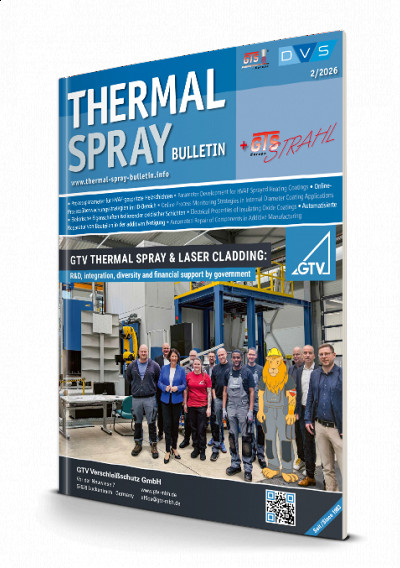 Ausgabe 2/2026 des Thermal Spray Bulletin erscheint bald.