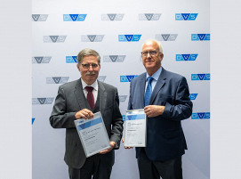 Prof. Dr.-Ing. habil. Uwe Füssel (links) und  Dr.-Ing. Hans-Georg Groß